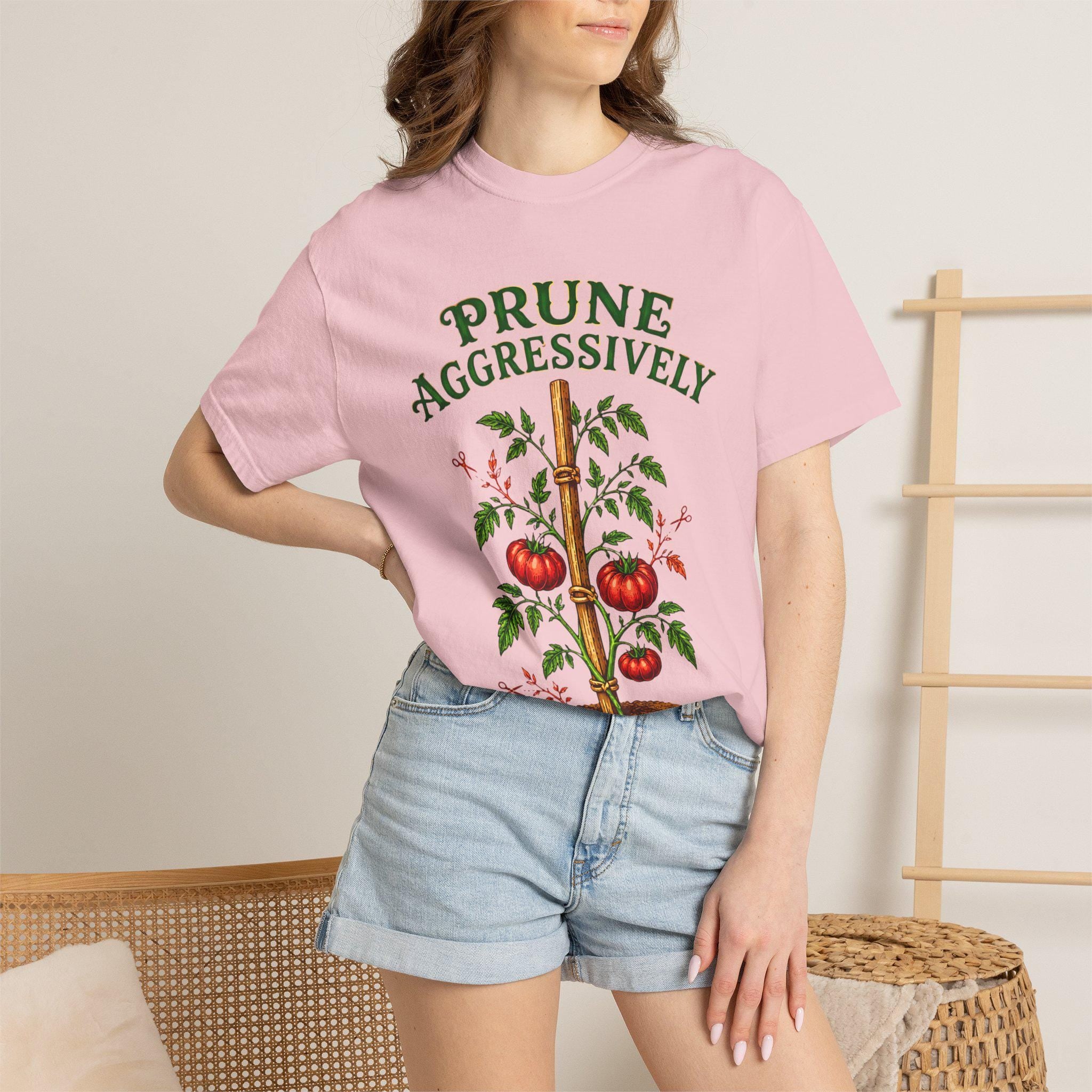Prune Aggressively Tomato Gardener Tee