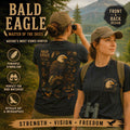 Bald Eagle Field Guide Shirt, Vintage Natural History Wildlife Art Tee