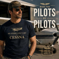Cessna Pilot Shirt, Aviation Humor Tee, General Aviation Apparel, Golf Cart Analogy