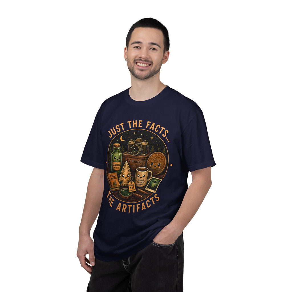 Cryptid Investigator Shirt: Vintage Artifacts Field Notes Design
