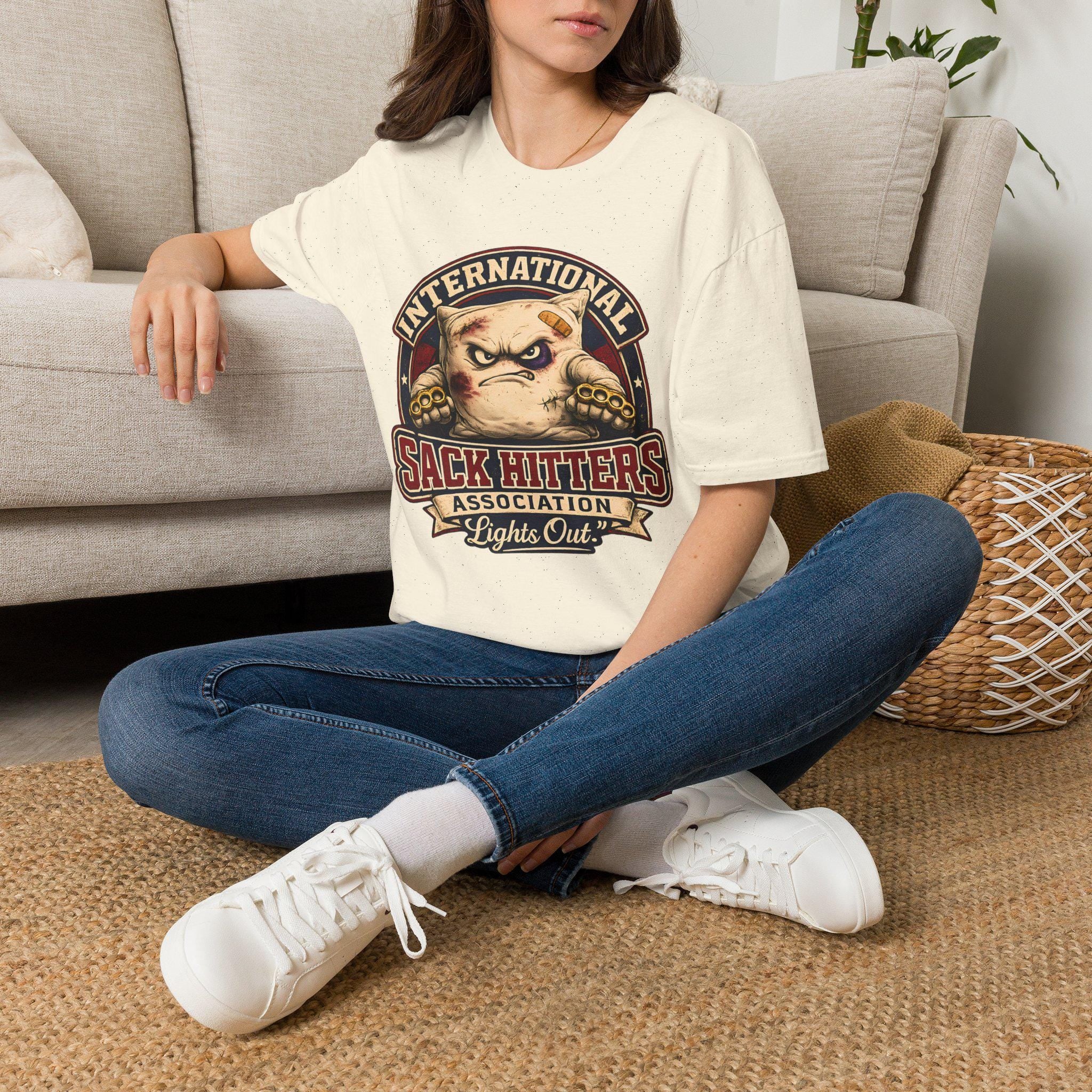 International Sack Hitters Association Nap Taker Shirt, Vintage Sleep League Graphic, Insomnia Humor Tee