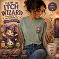 Certified Itch Wizard Cat Tee