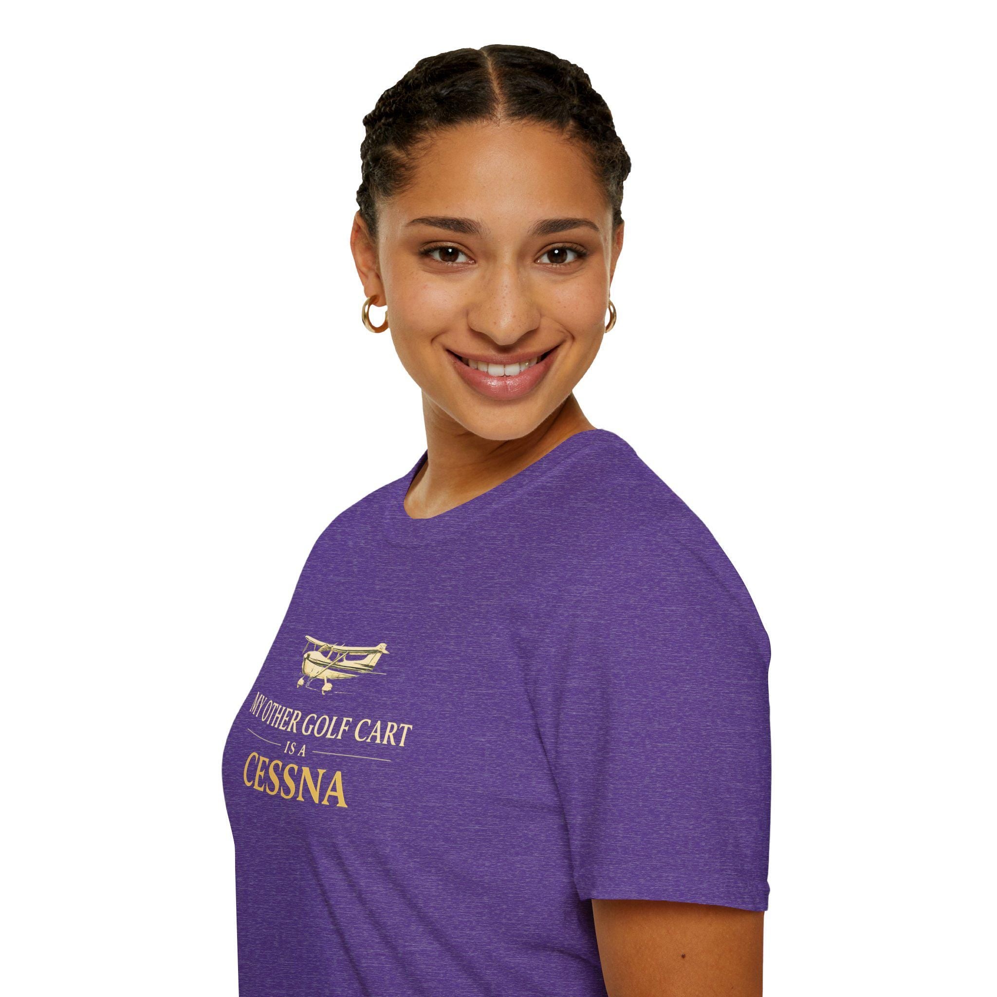 Cessna Pilot Shirt, Aviation Humor Tee, General Aviation Apparel, Golf Cart Analogy