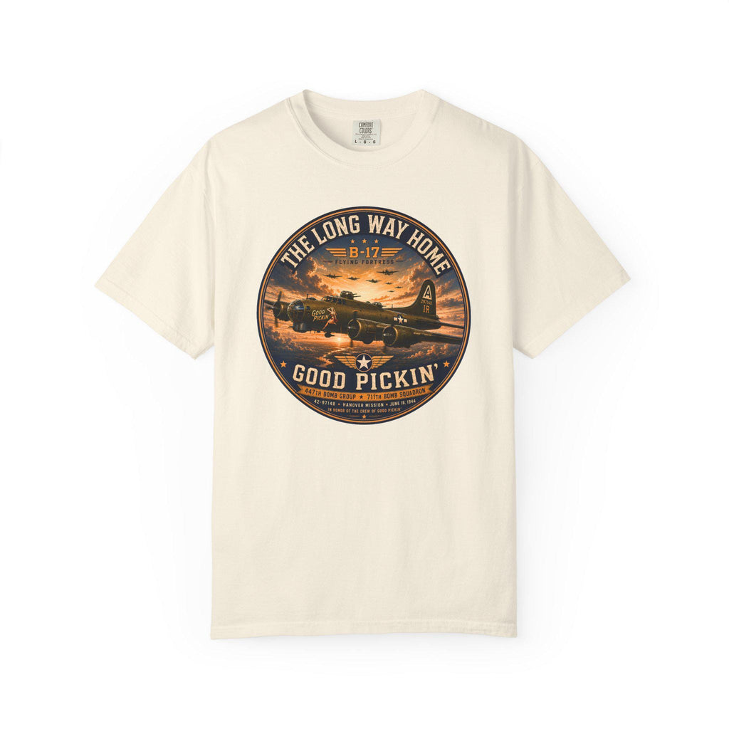 B-17 Flying Fortress "Good Pickin'" WWII Bomber Shirt