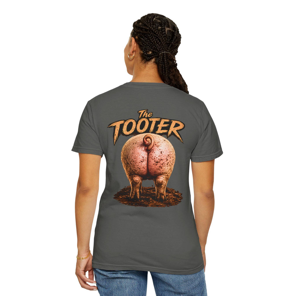 The Rooter The Tooter Pig Shirt, Funny Farm Humor Tee, Comfort Colors 1717