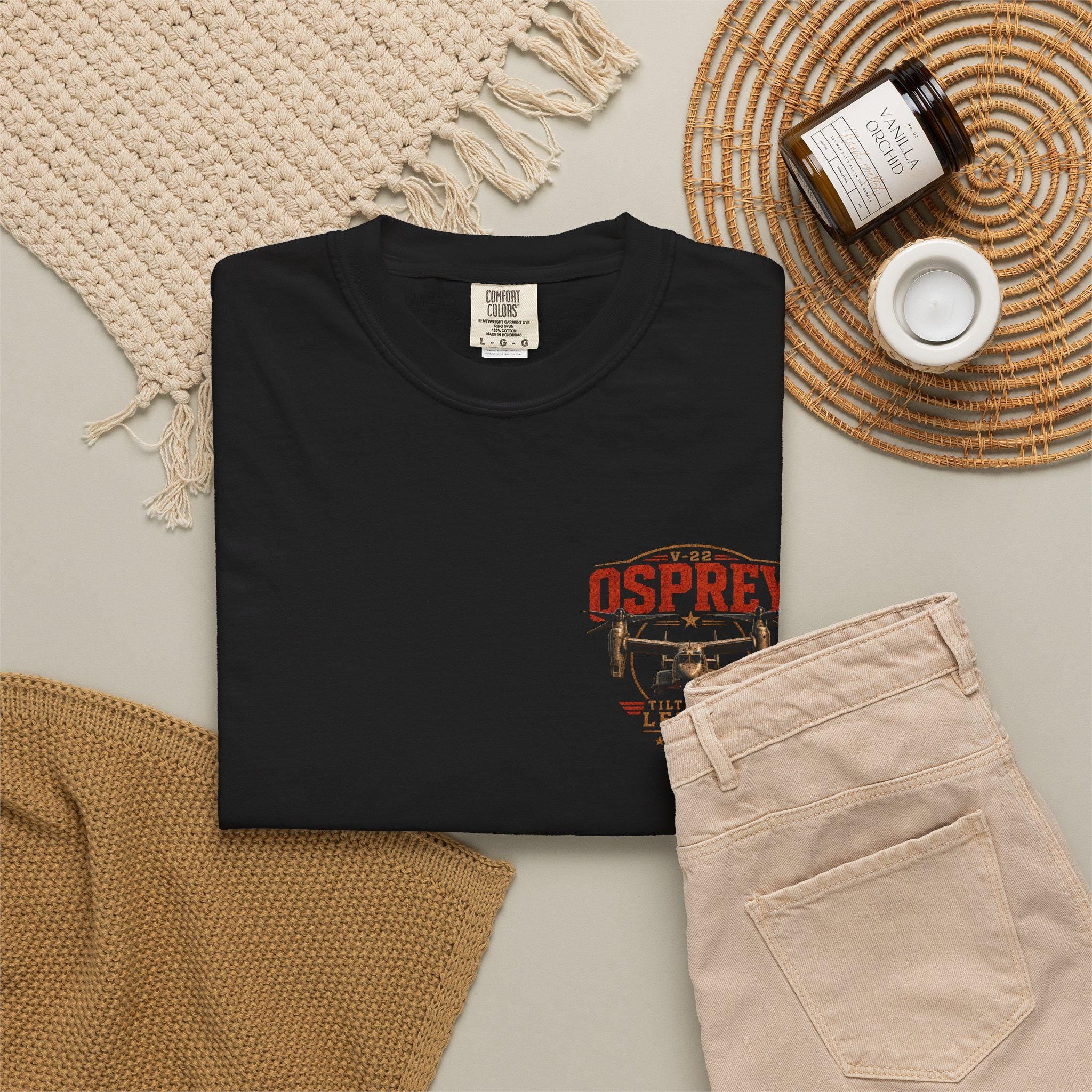 V-22 Osprey Shirt | Tiltrotor Legend Aviation Tee | Helicopter Airplane Both | Military Aircraft Gift