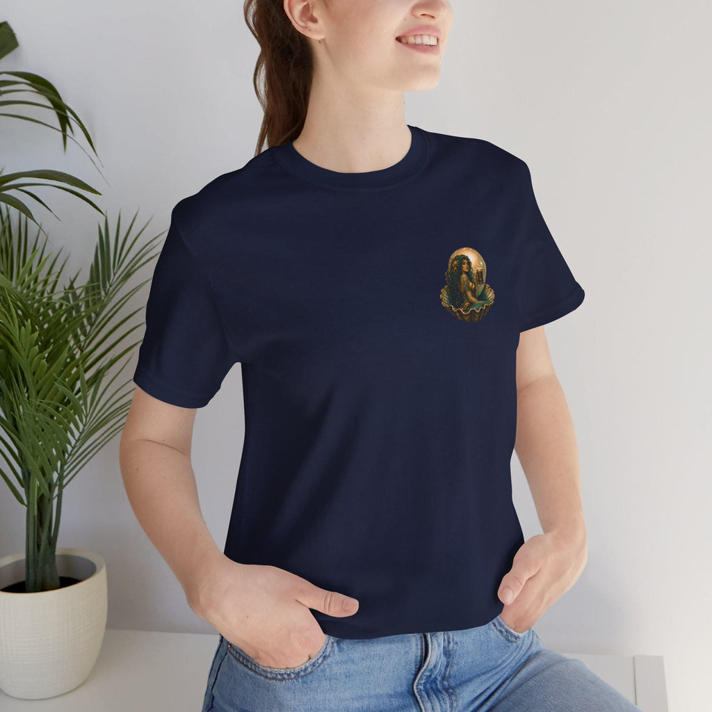 The Murky Pearl Mermaid Tavern T-Shirt, Nautical Vintage Graphic Tee