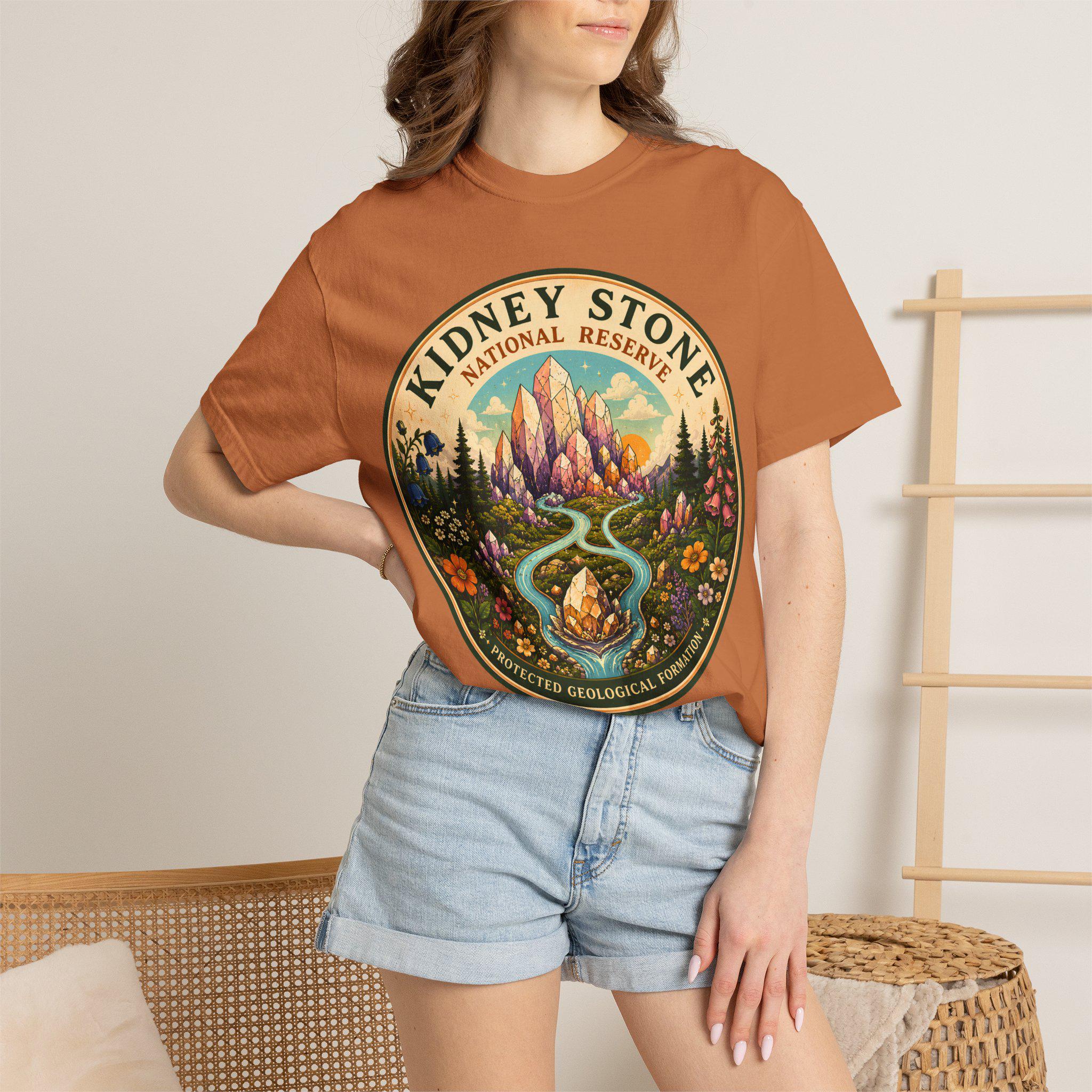 Kidney Stone National Reserve Shirt, Protected Geological Formation Tee
