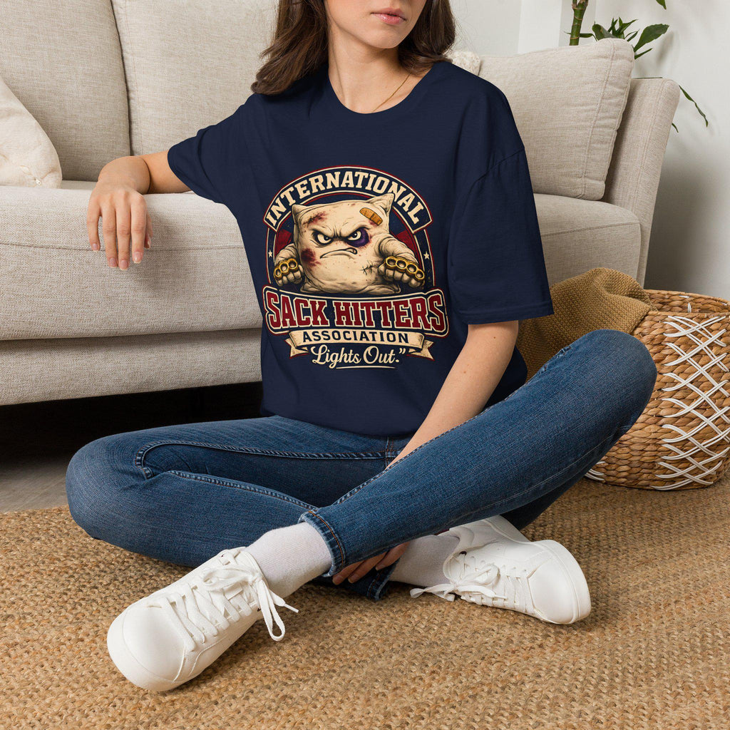 International Sack Hitters Association Nap Taker Shirt, Vintage Sleep League Graphic, Insomnia Humor Tee