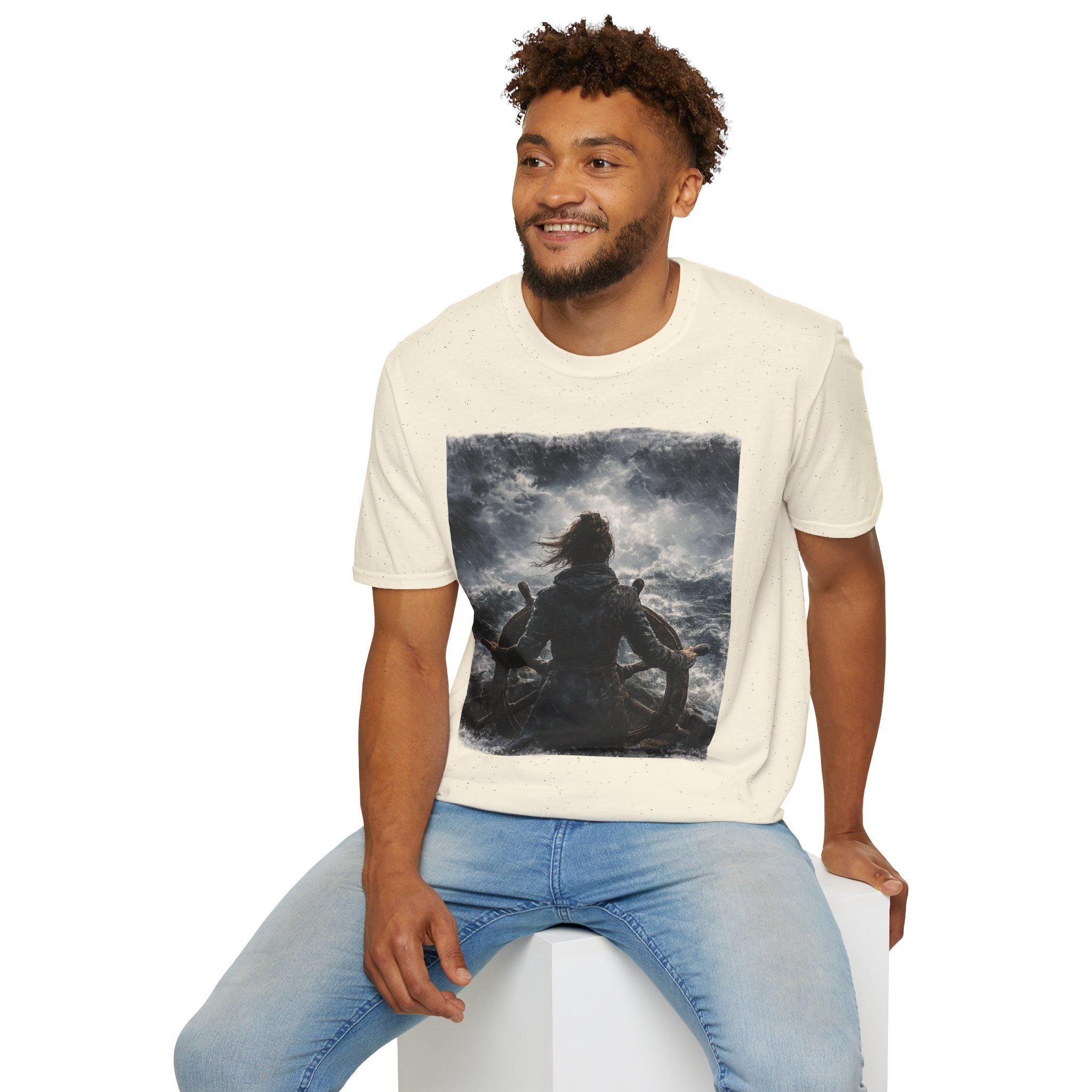 Steady Through The Storm Shirt | Mental Strength Tee | Resilience Graphic | Control in Chaos | Inspirational Shirt