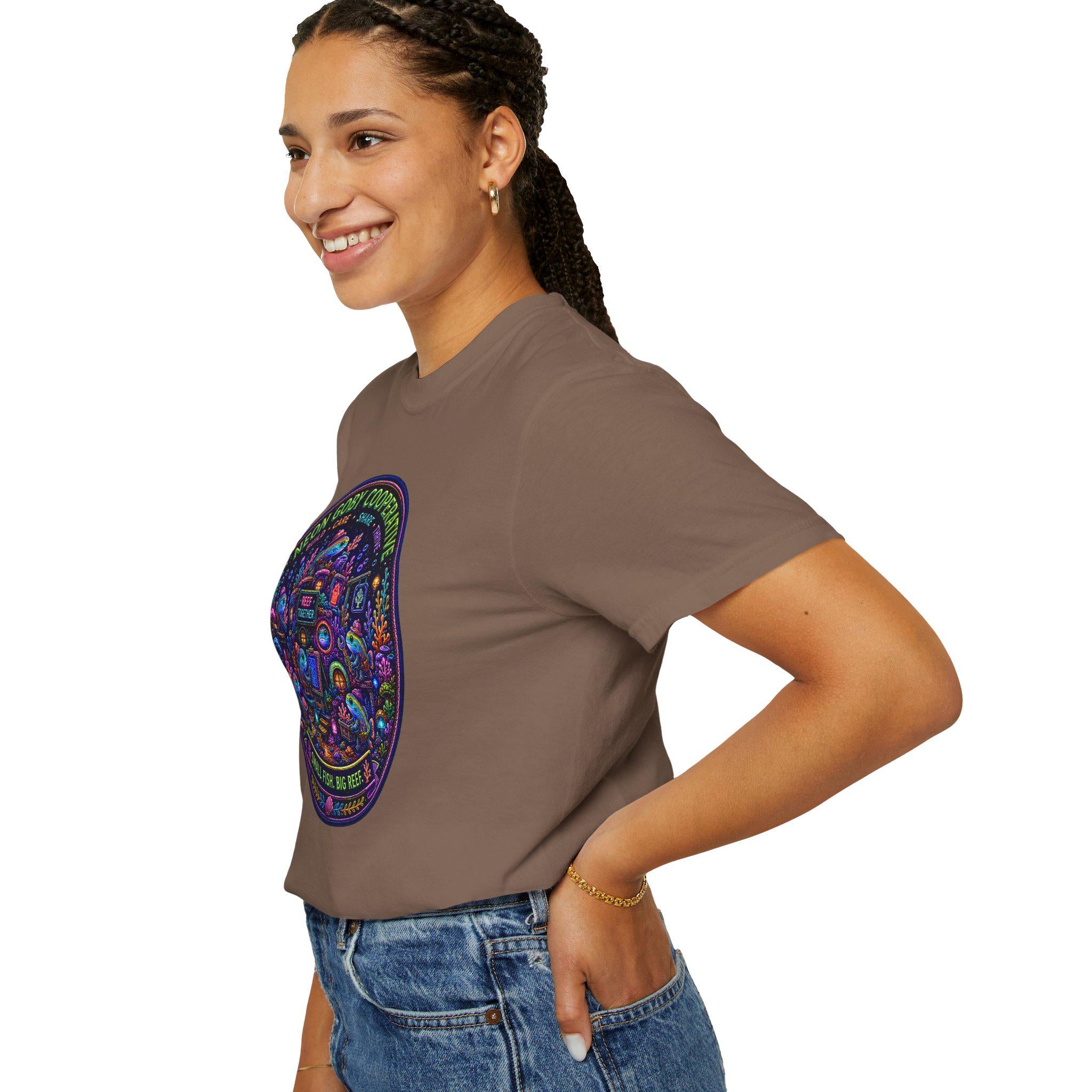 Neon Goby Cooperative Shirt | Comfort Colors Ocean Reef Tee