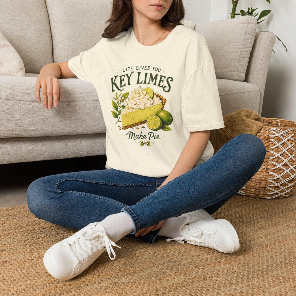 Life Gives You Key Limes T-Shirt | Key Lime Pie Illustration