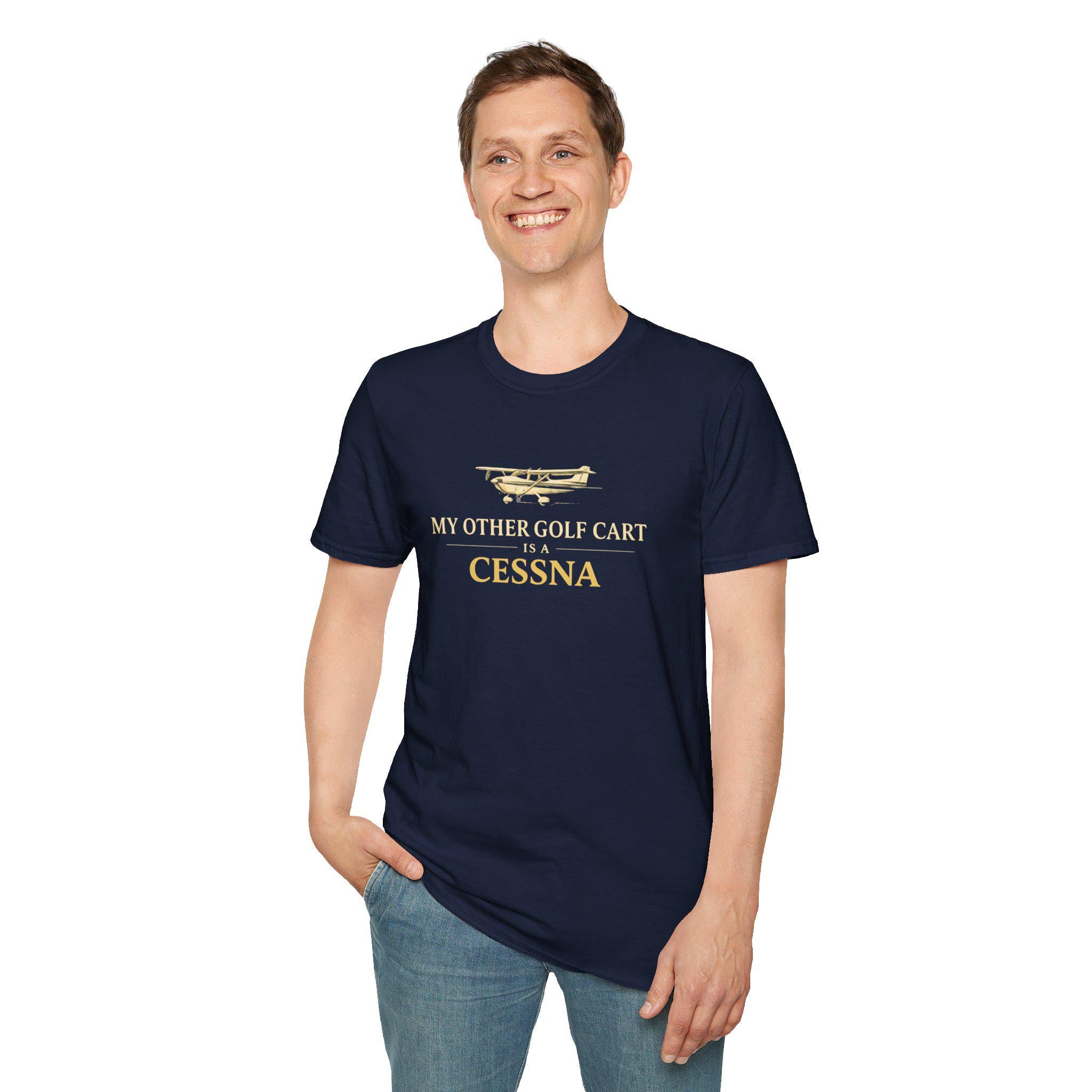 Cessna Pilot Golf Cart Shirt