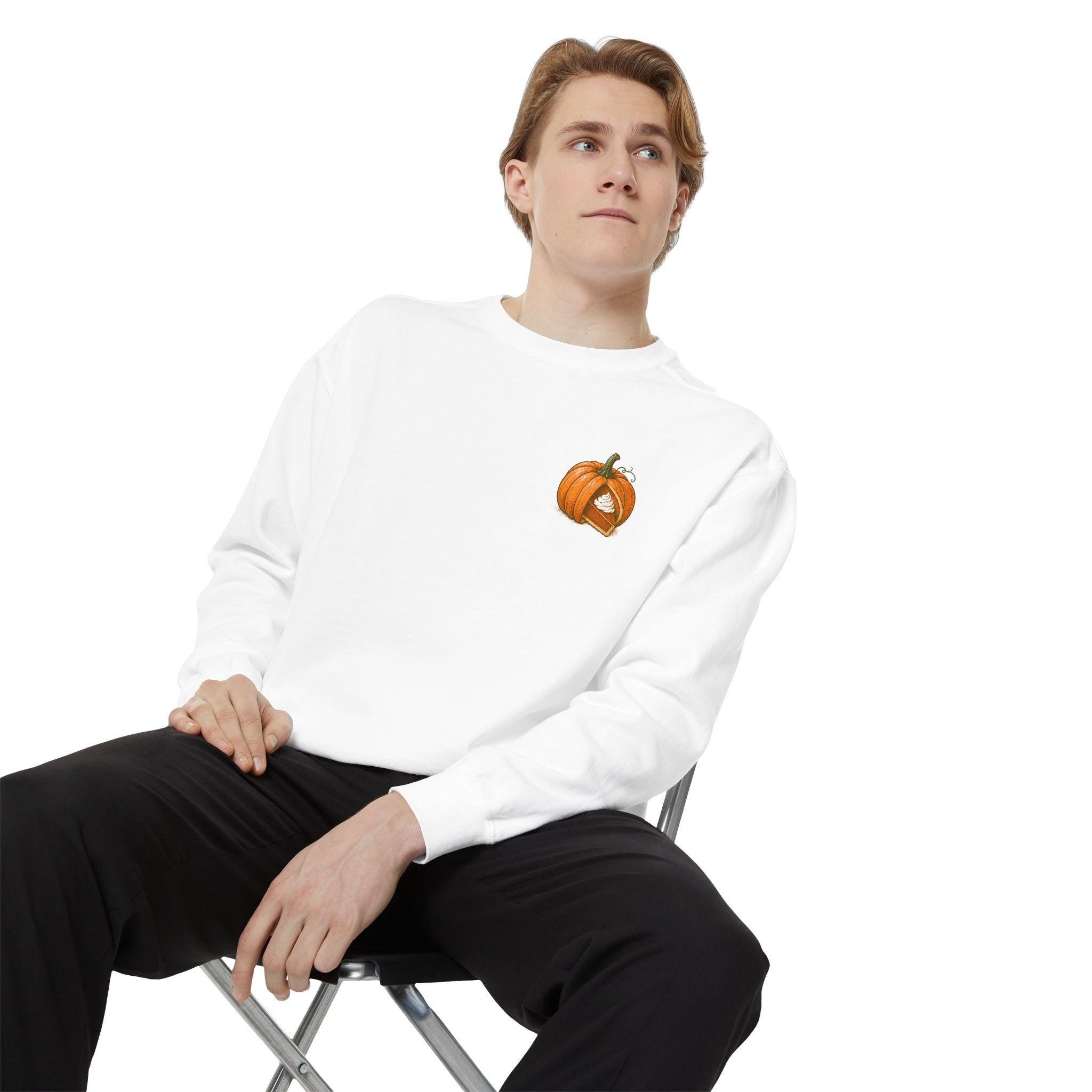 Whipped Cream Is Mandatory Pumpkin Pie Sweatshirt | Fall Thanksgiving