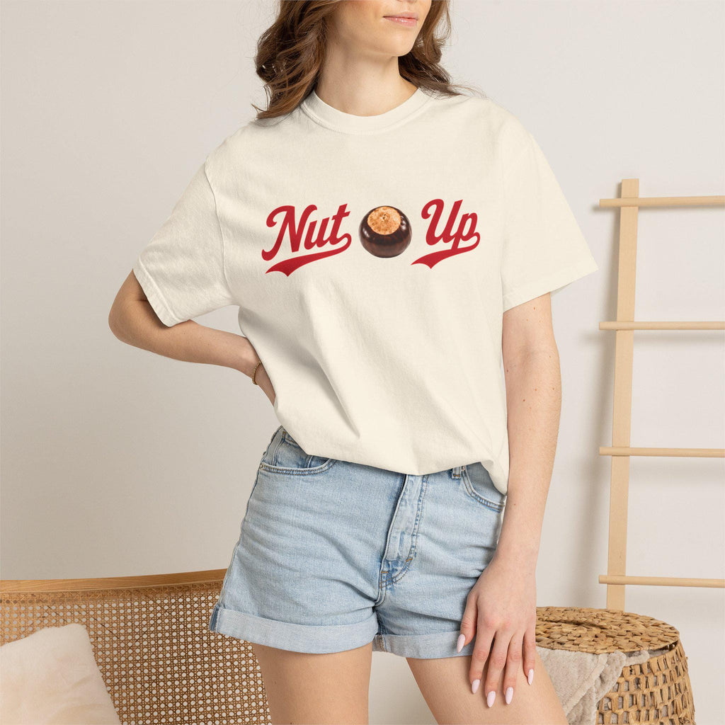 Nut Up Buckeye Nut Graphic Tee | Ohio Inspired Nature Shirt