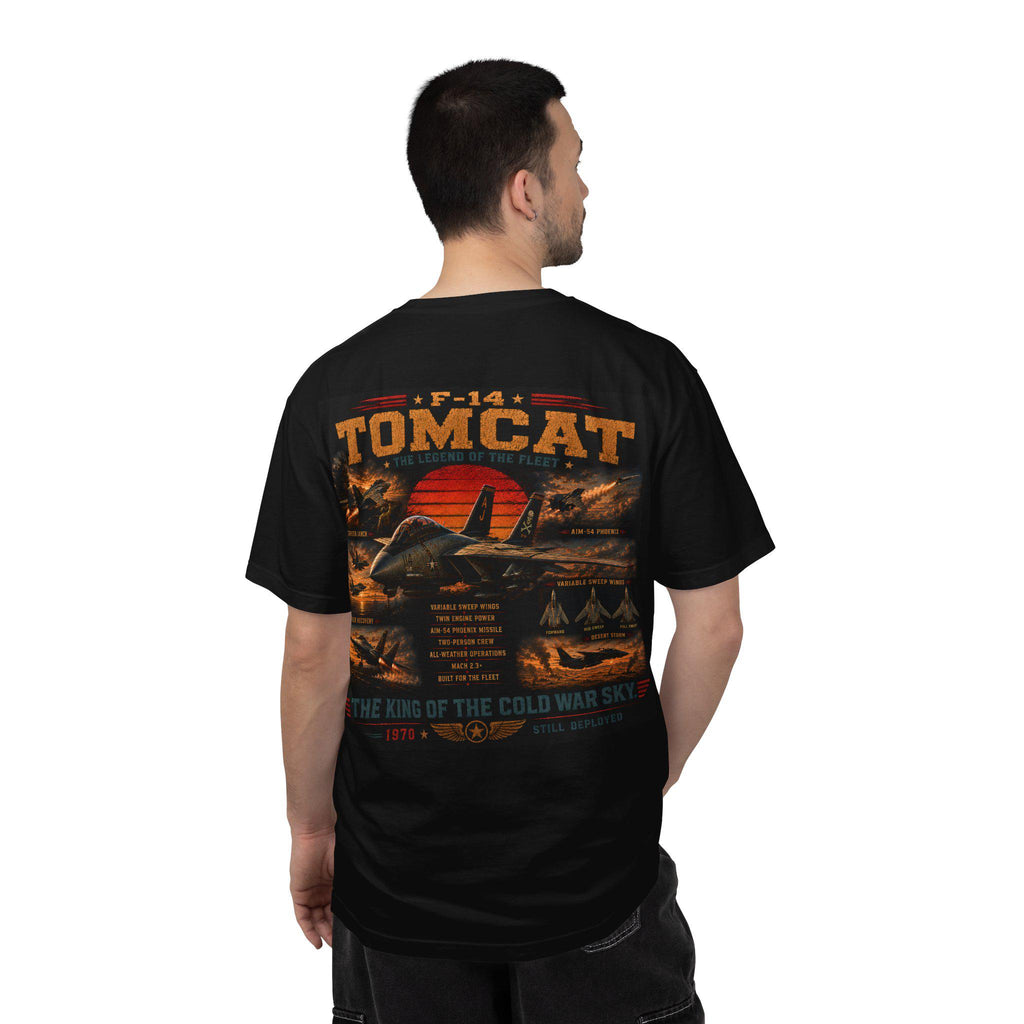 F-14 Tomcat Fighter Jet T-Shirt | Vintage Military Aviation Artwork