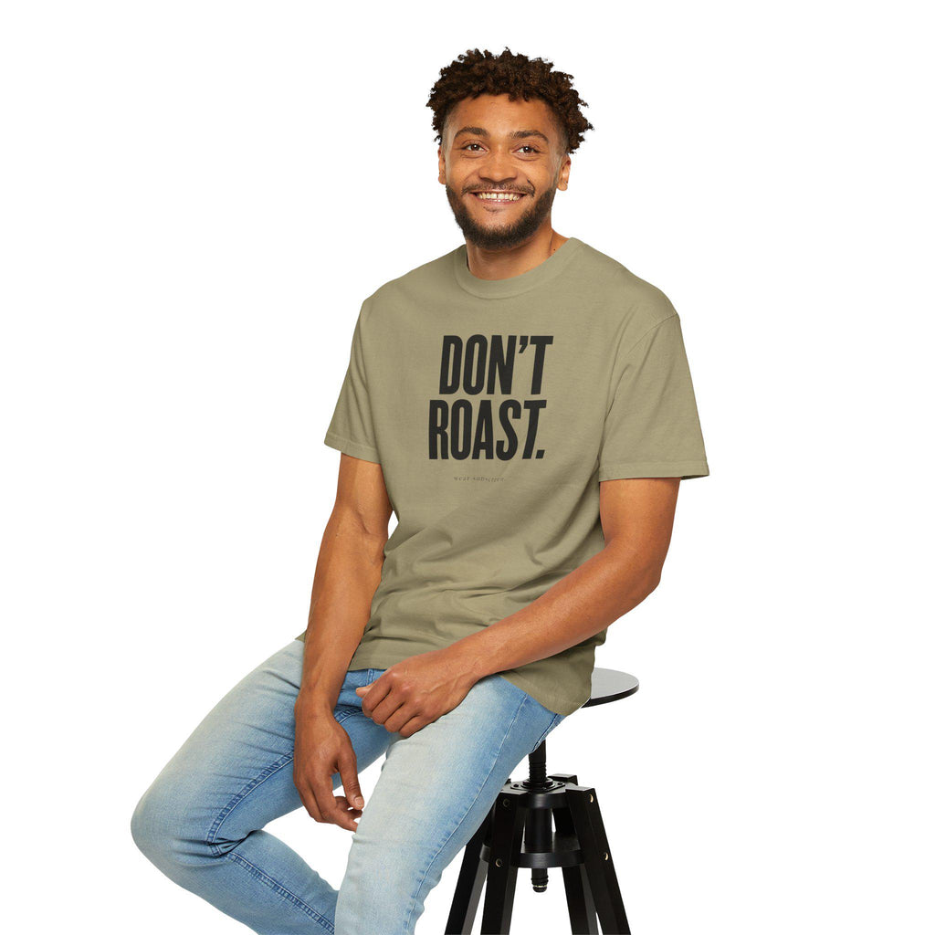 Don't Roast Wear Sunscreen Shirt | Minimalist Summer Graphic Tee | Comfort Colors 1717