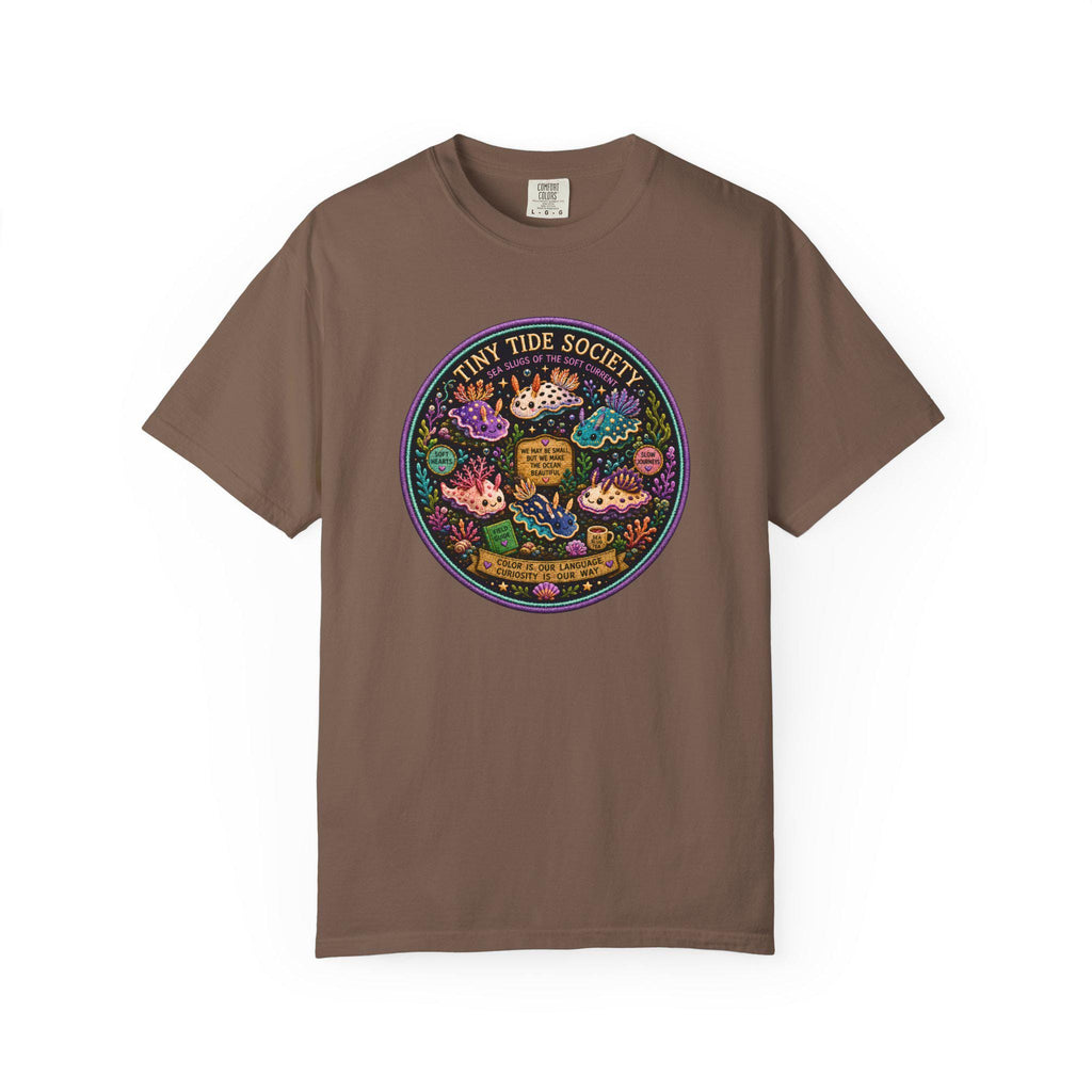 Tiny Tide Society Nudibranch Shirt, Comfort Colors Sea Slug Tee