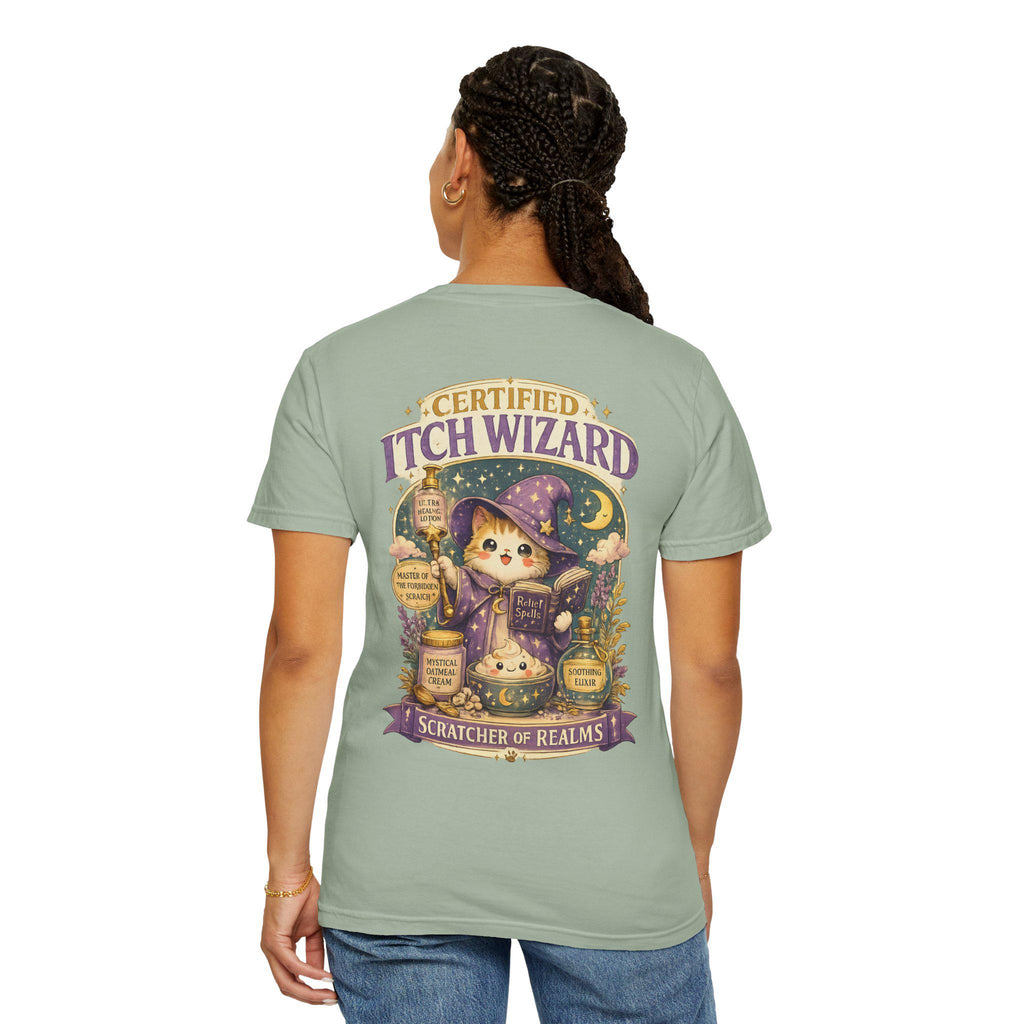 Certified Itch Wizard Cat Tee