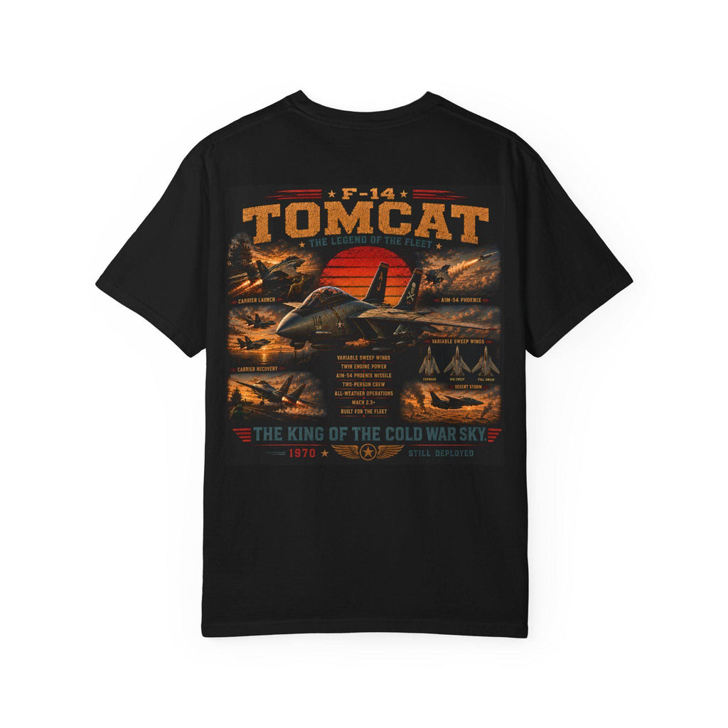 F-14 Tomcat Fighter Jet T-Shirt | Vintage Military Aviation Artwork