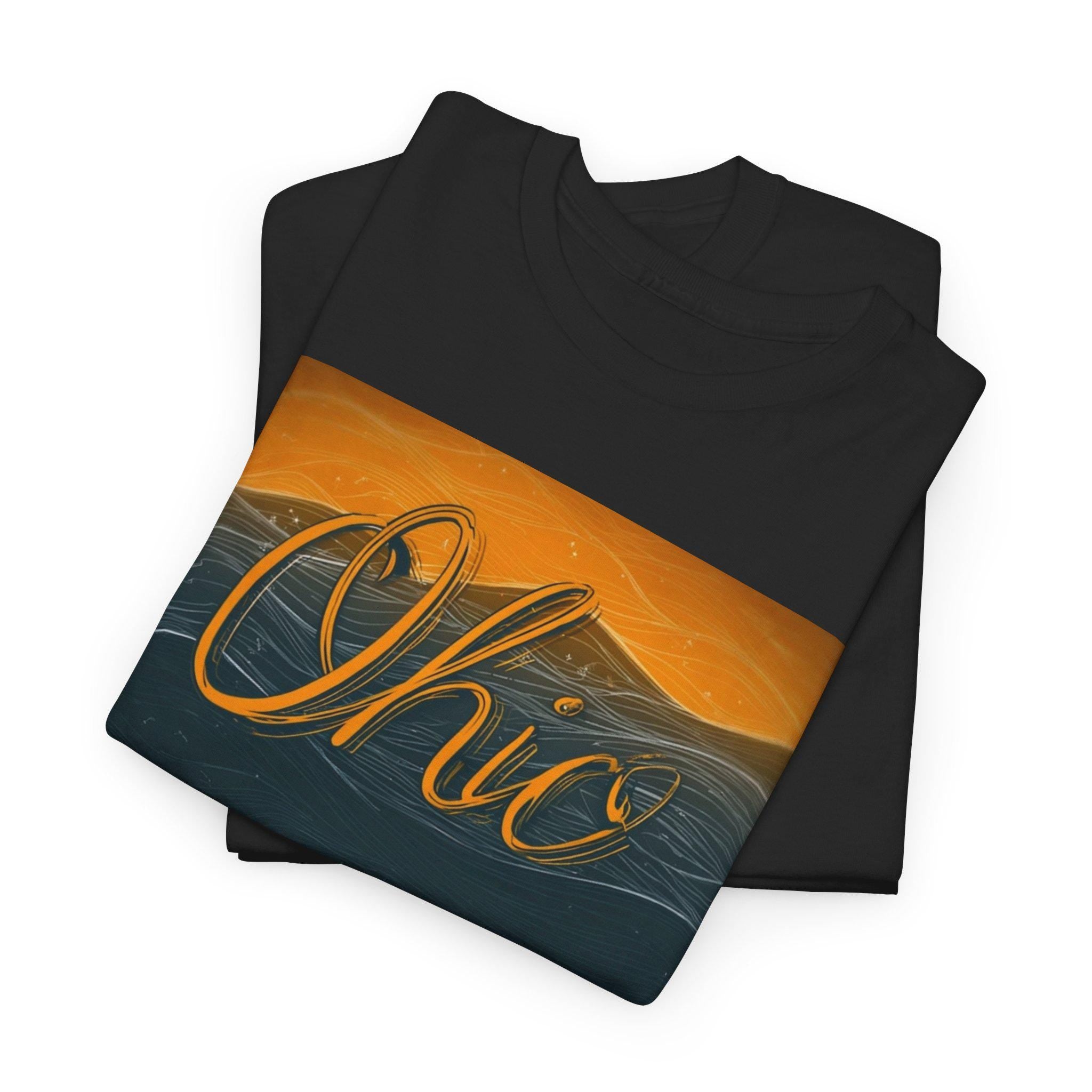 Ohio Dog Sunset Graphic Tee