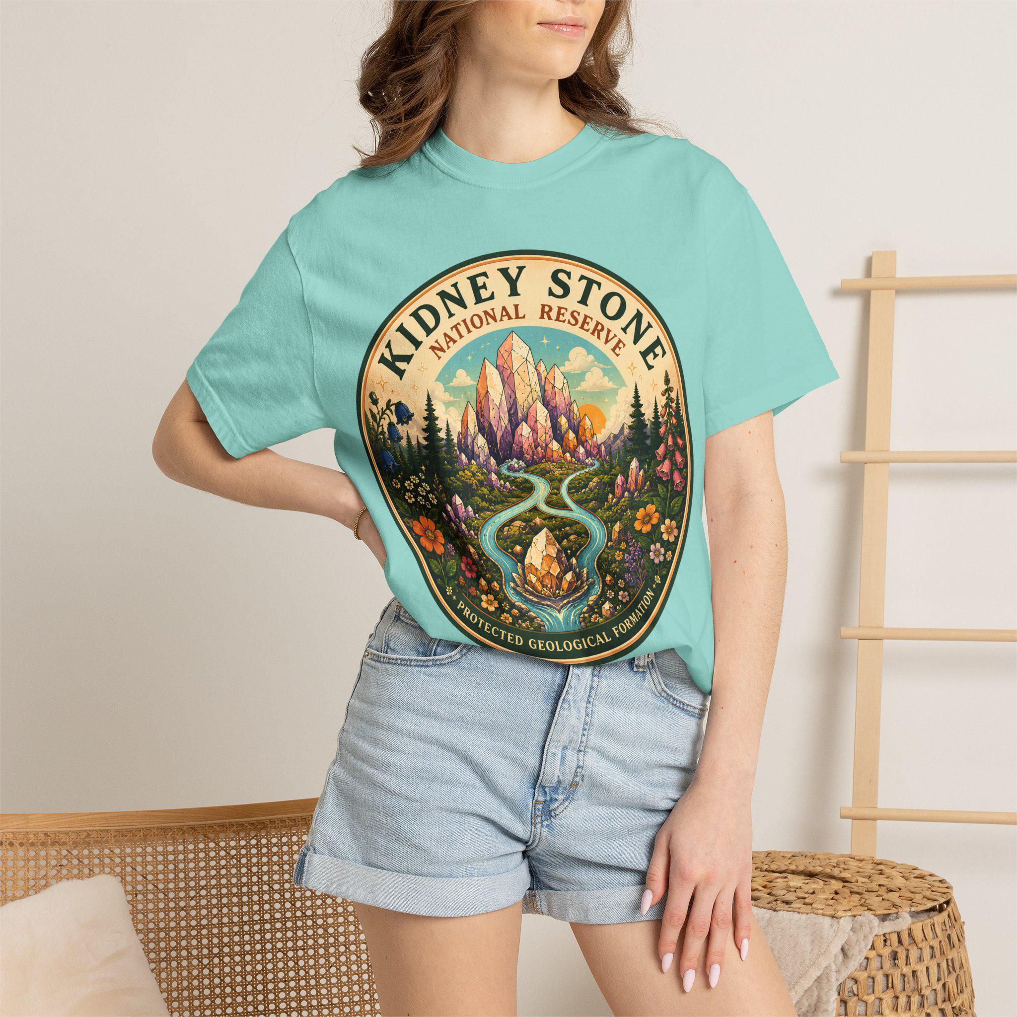 Kidney Stone National Reserve Shirt, Protected Geological Formation Tee