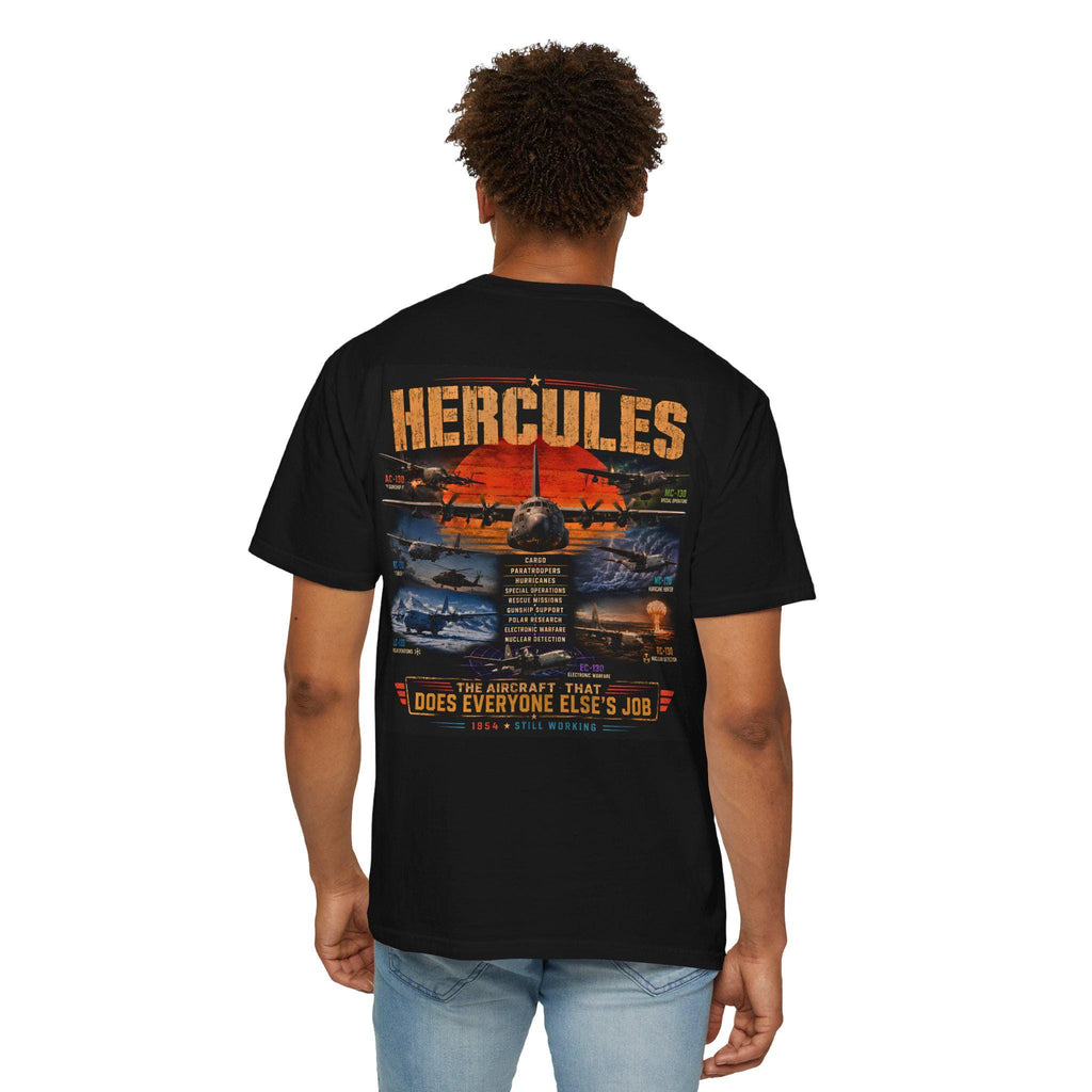 Hercules Aircraft T-shirt | C-130 Transport Plane Military Tee