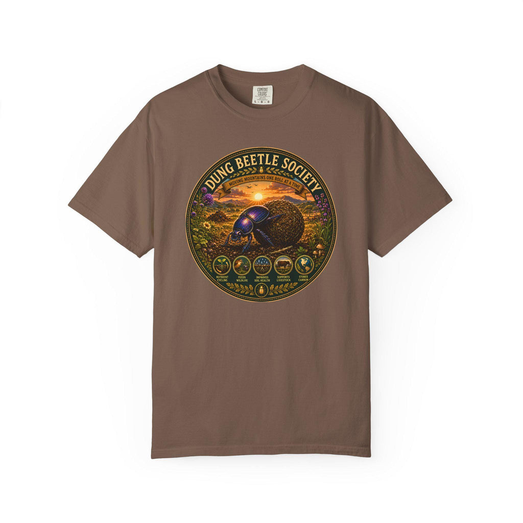 Dung Beetle Society shirt | Vintage nature insect graphic tee