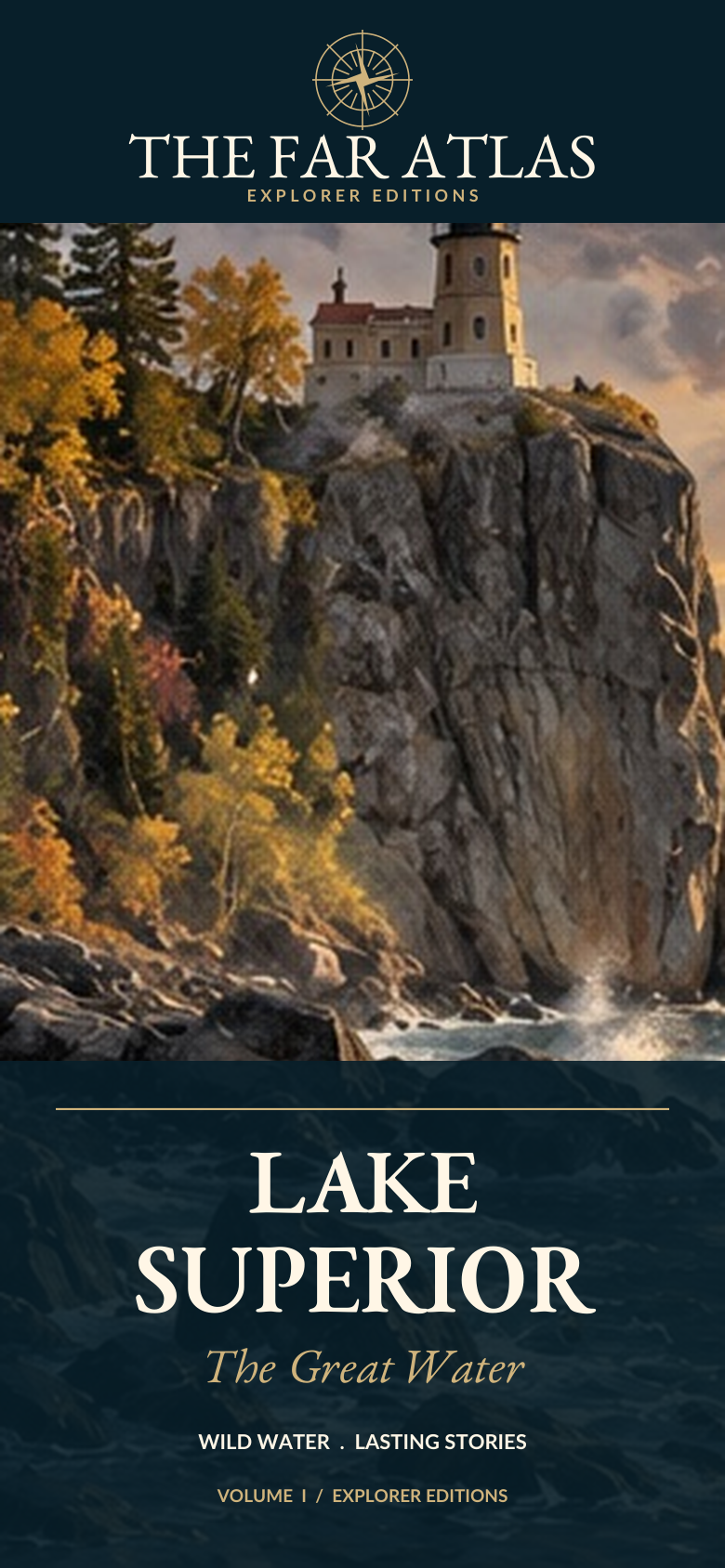 The Far Atlas Lake Superior The Great Water illustrated cover