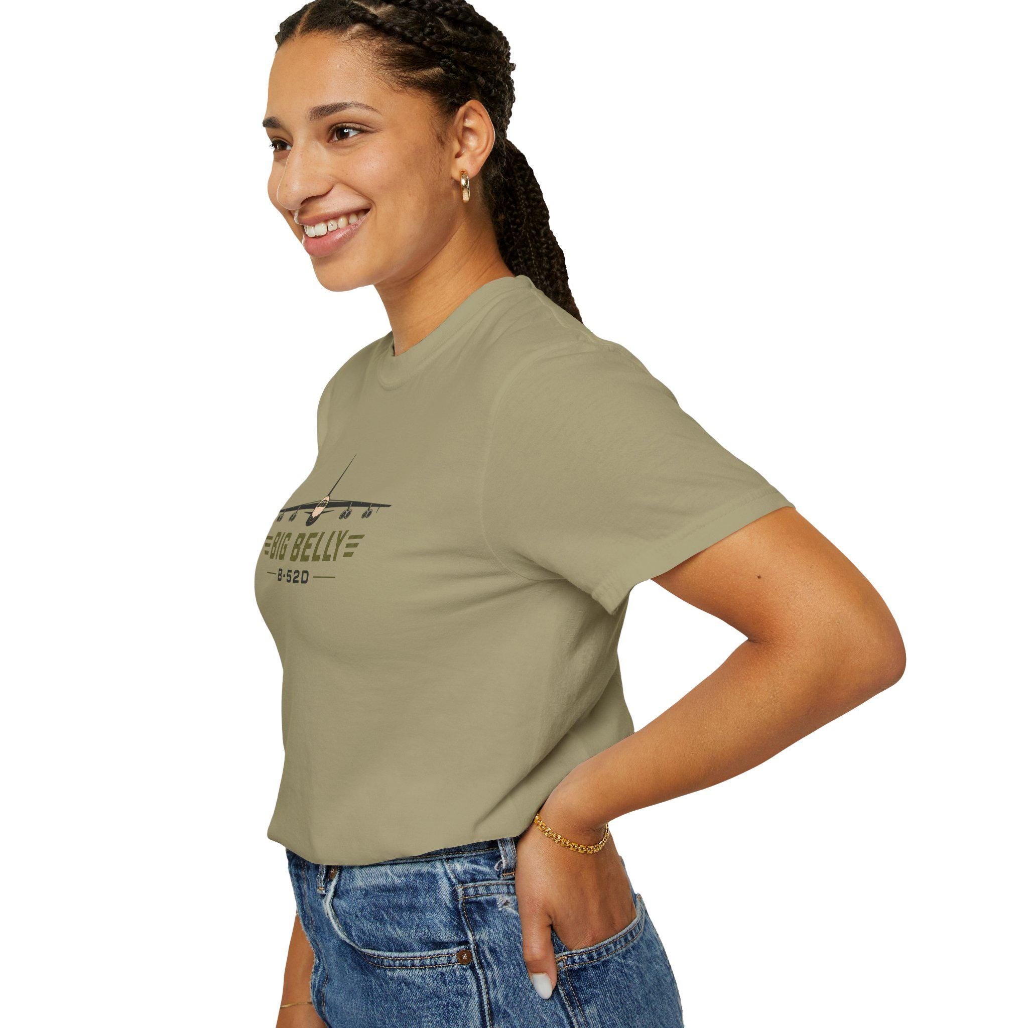 Big Belly B-52 Bomber T-shirt | Military Aircraft Graphic