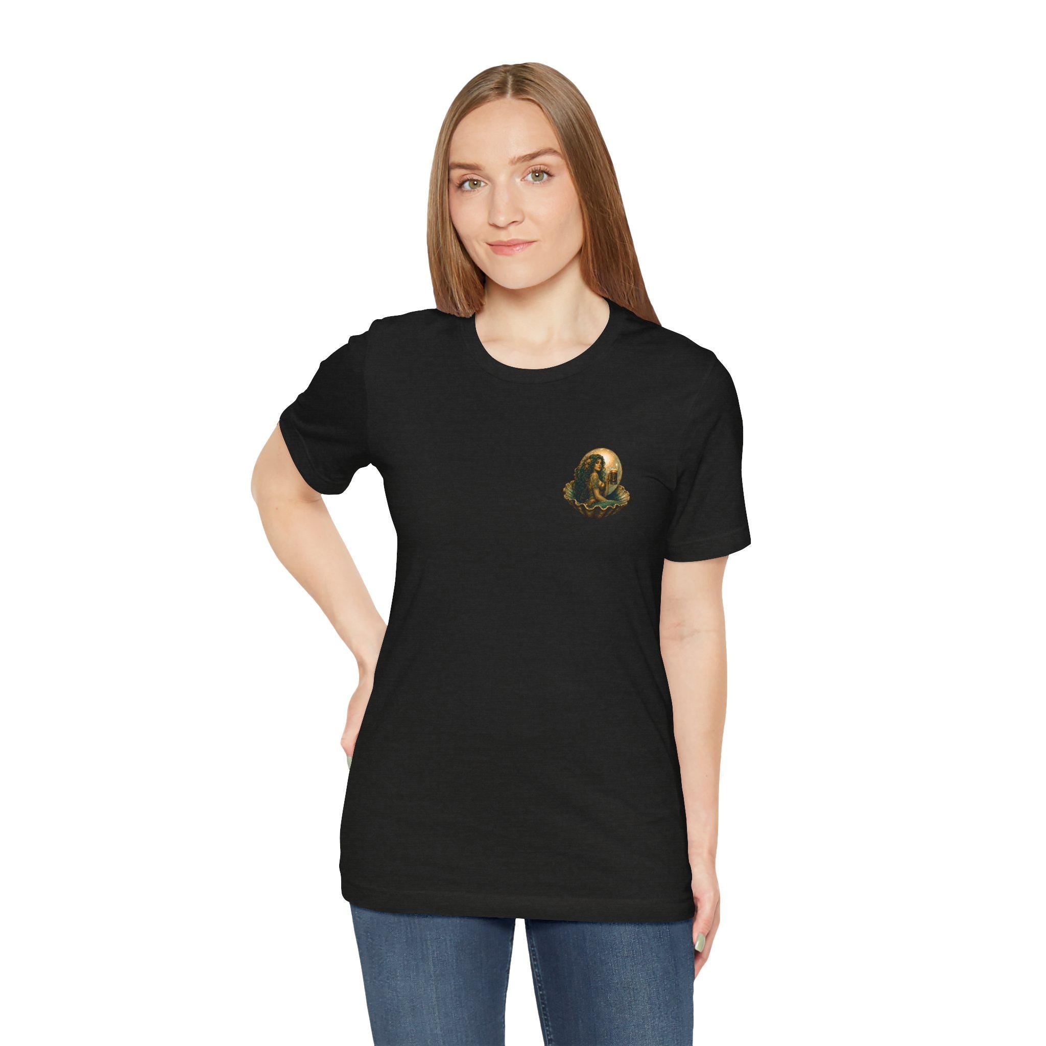 The Murky Pearl Mermaid Tavern T-Shirt, Nautical Vintage Graphic Tee